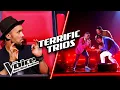 Download Lagu TOP TRIOS on The Voice | The Voice Best Blind Auditions