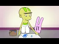 Paw Print Rabbit - Short Funny Cartoon Clip