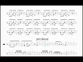 Lagu One Direction - Perfect (EASY Drum Transcription)