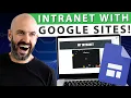 Google Sites Creation Walkthrough 2025 Build Your Website Step by Step