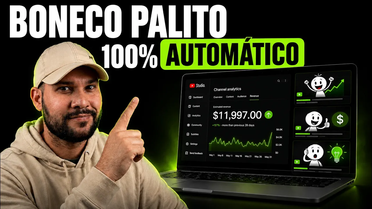 Automatizei um canal de boneco palito com IA (fatura US$11 mil/mês): video thumbnail