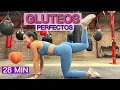 Rutina para GLUTEOS PERFECTOS en Casa 28 Minutos Ejercicios para ENDURECER gluteos rapido