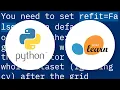 Using Scikit-Learn GridSearchCV for cross validation with PredefinedSplit - Suspiciously good cross