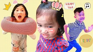放假啦周末家庭出遊，帶孩子出門！笑不停的童趣小探險~Kids Vlog family time，Kids adventure~