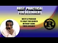HOW TO SWAP TWO NUMBER WITHOUT USING THIRD VARIABLE Rust Example Tamil Software