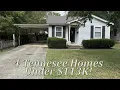 4 Tennessee Homes Under 113k