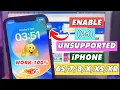 How to Turn ON 5G on Unsupported iPhone 5G on iPhone