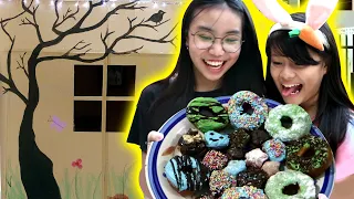 Download SERU !!! BIKIN DONAT ENAK di DEPAN RUMAH KARDUS | Vlog Lucu | CnX Adventurers MP3