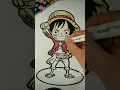 Luffy One Piece Coloring Page