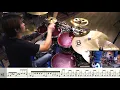 ยาพิษ Bodyslam [Drum Cover : สอนกลอง] Note Weerachat