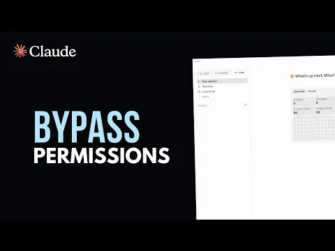 How To Enable Bypass Permissions In Claude Code | Stop Clicking Confirm!