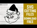 Grinch Face Cutting Svg Free Cut File for Cricut