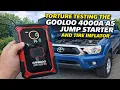 Torture Testing the GOOLOO A5 4000AMP Jump Pack and Tire Inflator
