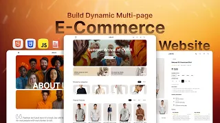 How To Create an E-Commerce Website Using HTML CSS JS JSON from Scratch