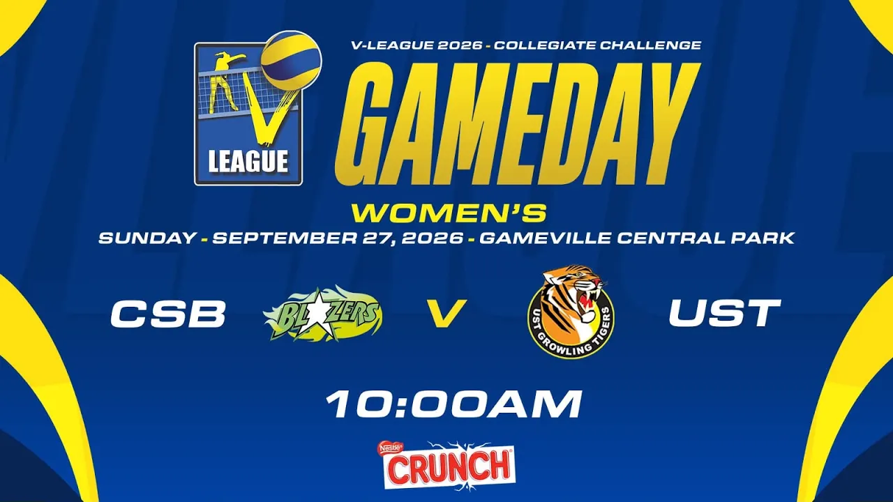 CSB vs. UST | Preliminaries | 2026 Women's V-League: Metro Manila Division