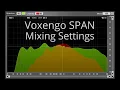 Mixing With Your Eyes Voxengo SPAN mixing settings
