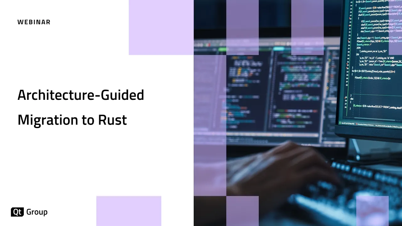 Webinar: Architecture-Guided Migration to Rust