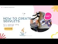 How to create servlets for a website using Java and JSP