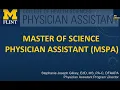 Master of Science Physician Assistant MSPA webinar