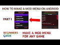 How to Make a Mod Menu on Android PART 1 AIDE Pro Tutorial