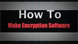 How To Make An Encryption Software In Java