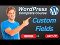 Custom fieldspes In WordPress WordPress Custom Fields For Custom Post Type