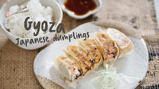 Learn how to make Gyoza (Japanese Dumpling) at home!. 