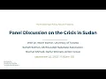 Download Lagu Panel Discussion on the Crisis in Sudan
