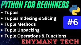 Python Tuples Python for Beginners 2025