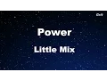 Power - Little Mix Karaoke 【With Guide Melody】 Instrumental