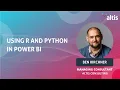 Using R and Python in Power BI