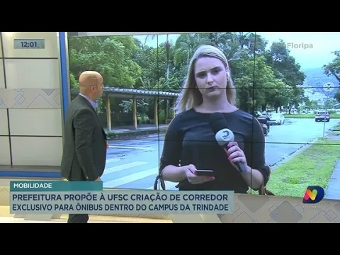 Florianópolis: Prefeitura propõe à UFSC a criação de corredor exclusivo para ônibus dentro do campus