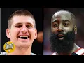 Download Nikola Jokic flopped so hard, James Harden was complaining about it | The Jump mp4 3gp mp3 videos - waplic