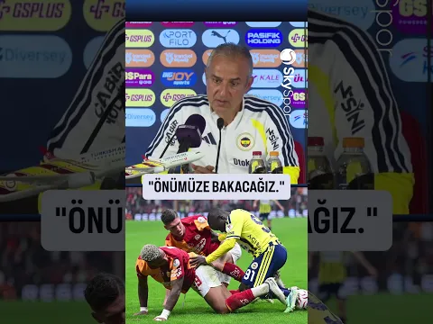 İsmail Kartal: Kaybettik. Nedenlere niçinlere girmeden önümüze bakacağız.