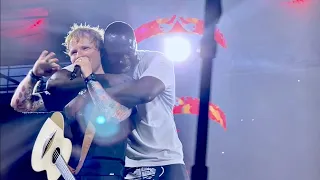 ed sheeran u0026 stormzy take me back to london own it 1 7 2022 mathematics tour wembley london