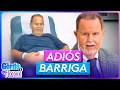 Raul de Molina shows off his results after removing 15 pounds of belly fat El Gordo y La Flaca