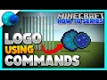 How To Make InsaneOrbitzz Logo Pixel Art Using Commands On Minecraft Bedrock Edition