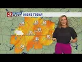 Brittany Beggs midday weather forecast