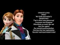 Download Lagu Love Is An Open Door - Anna \u0026 Hans (Lyrics Video) | imYhalla 🍂