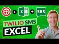 How To Send Bulk SMS From Excel With TWILIO VBA Excel Template