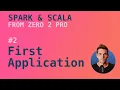 Spark with Scala Course - First Application Read csv and show action