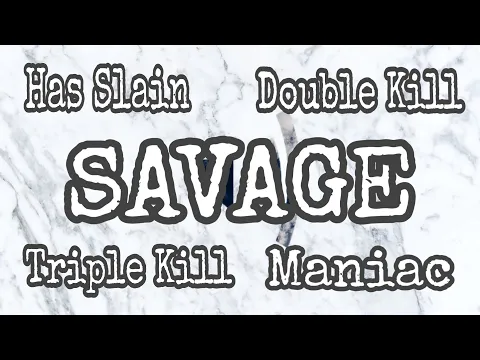 Download MP3 Mobile Legend Sound Effect Kills!! Has Slain - Double Kill - Triple Kill - Maniac - Savage!!