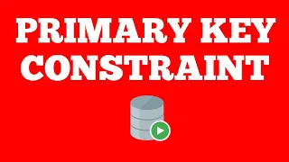 PRIMARY Key Constraint Oracle SQL Tutorial for beginners Techie Creators