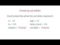 Variables 2