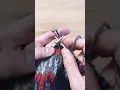 3-colour stranded knitting