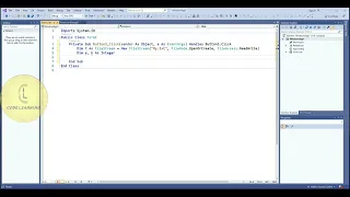 VB NET File handling read data CodeLearning