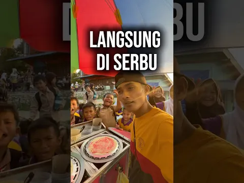Langsung di serbu pembeli