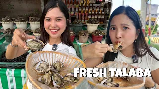 EATING FRESH TALABA | Ang Pagbabalik  Mukbang | Mahalia E.