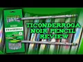 Ticonderoga Noir Pencil Review