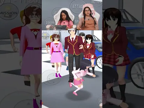 SAMANTHA BERTEMU SEMUA WARGA SAKURA #samanthagaming #sakuraschoolsimulator